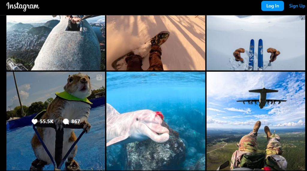 Social media engagement tactic of using User generated content.