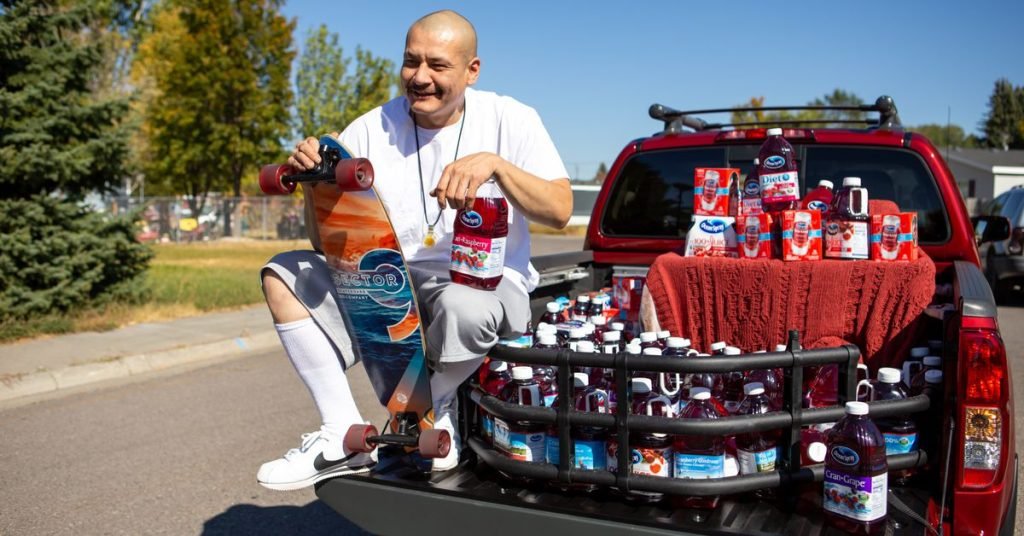 Social media engagement example #3. 
Ocean spray rewarding its follower with a truck.