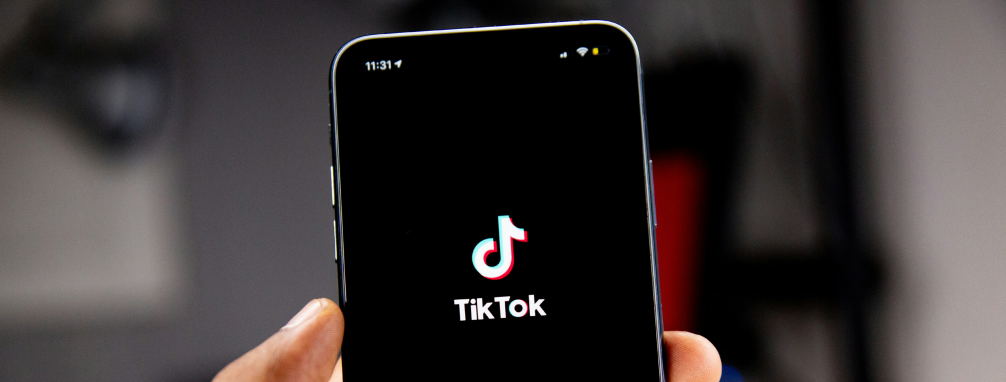 An image of Tiktok App on a mobile phone