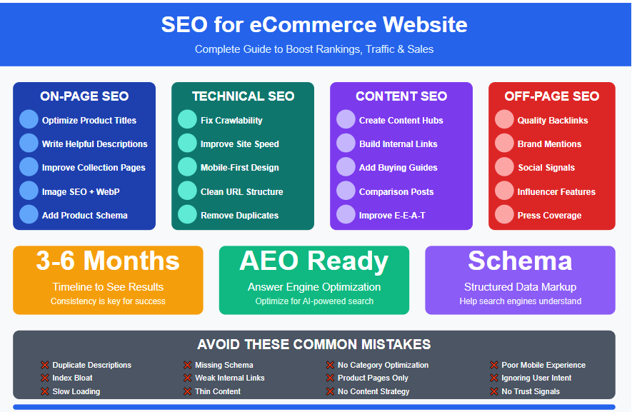 SEO for eCommerce Website